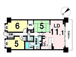 間取図画像 3LDK