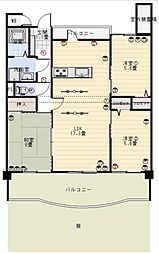 サンライフ泉ケ丘2 3LDKの間取図画像
