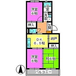 グリーンハウス水田 3SDKの間取図画像