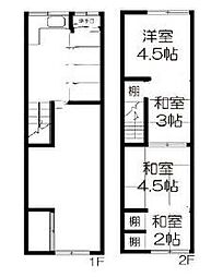 大阪市西淀川区花川2丁目165番3テラスハウス