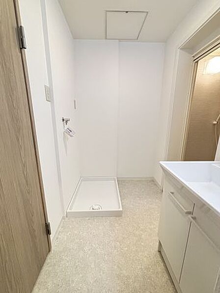室内洗濯機置き場