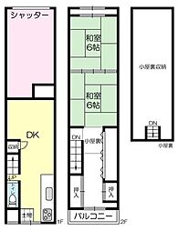 大阪市北区天神橋五丁目 店舗兼住宅住宅
