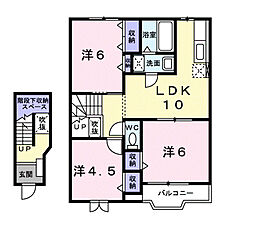 リベラEST 3LDKの間取図画像