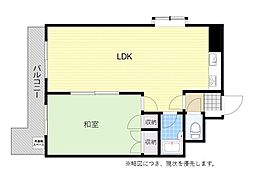 サンシティ寿 1LDKの間取図画像
