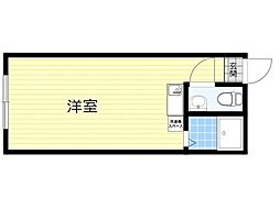 ドリーム一万田 ワンルームの間取図画像
