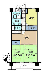 コープ桜木町 3LDKの間取図画像