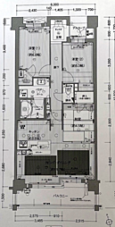 プレサンス京都一乗寺 3LDKの間取図画像