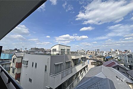 東側バルコニーからの眺め（北東方向）［2026年4月25日撮影］