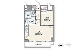日神パレステージ西池袋 1LDKの間取図画像
