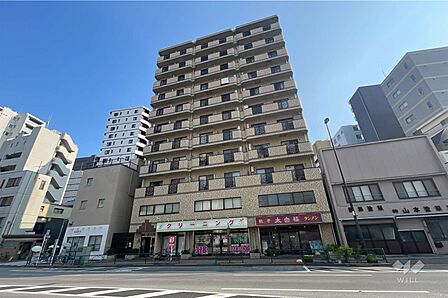 朝日蔵前プラザの外観(北西側から)