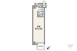 クレール東池袋 ワンルームの間取図画像