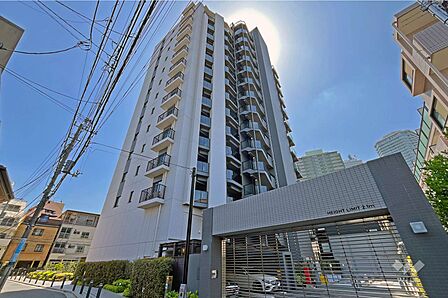 シティハウス池袋の外観(北側から)