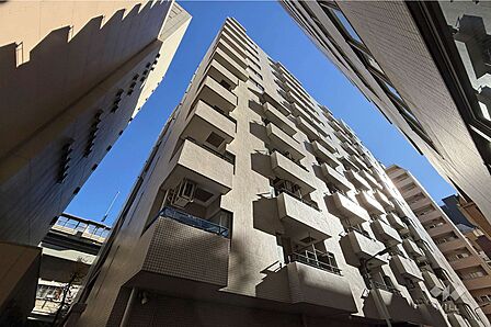 ニュー池袋ハイツの外観(北西側から)