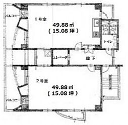長栄ビルの間取図画像