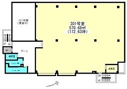 広電コイン通りビルの間取図画像