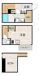 AXIS 1Kの間取図画像