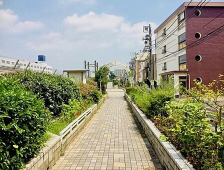 谷端川北緑道(392m)
