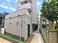 建物側面の現地...