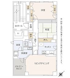 鎌倉メディカルサプライビル 2LDKの間取図画像