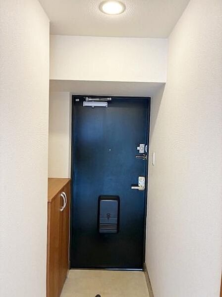 いつも気持ちよくご家族を迎えられる玄関です。