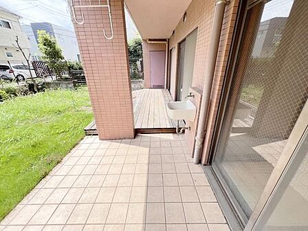 お洗濯ものを気持ち良く太陽の光で干せるのが嬉しいですね。