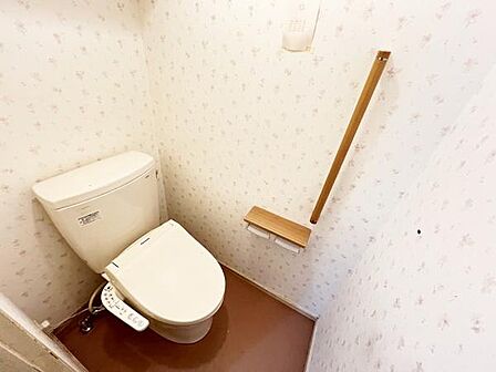 ほっと安らげるトイレ空間です。