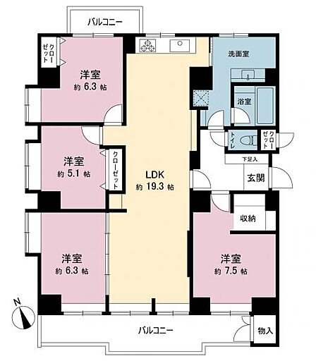 間取図です。図面と異なる場合は現況を優先させていただきます。