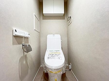 ほっと安らげるトイレ空間です。