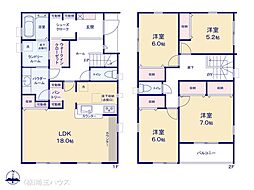 三郷市鷹野4期 新築戸建て 全2棟