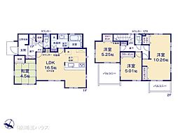 幸手市緑台1丁目6期 新築戸建て 全3棟