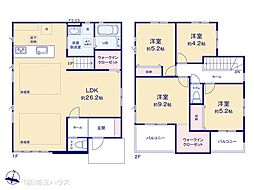 川口市差間8期 新築戸建て 全1棟