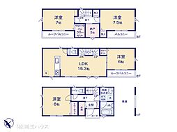 川口市朝日6丁目23IV期 新築戸建て 全1棟