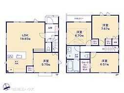 川口市小谷場 新築戸建て 全2棟