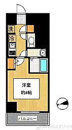 SHOKENレジデンス東京八広 1Kの間取図画像