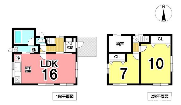 間取り 鈴鹿市白子町　中古一戸建て