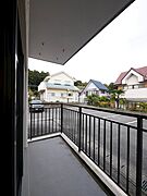 北側バルコニー