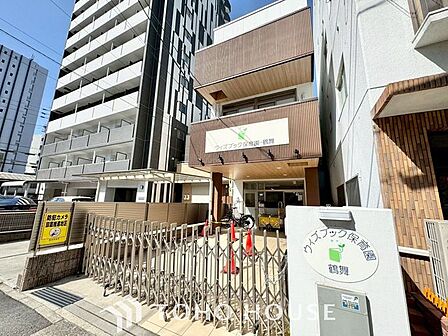 ウィズブック保育園鶴舞 徒歩5分。 400m