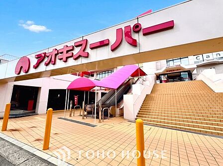 アオキスーパー烏森店 徒歩12分。 900m