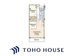 ライオンズマンション久屋通 2LDKの間取図画像
