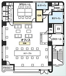 assess大手通ビルの間取図画像