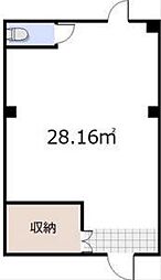 杉本マンションの間取図画像