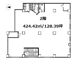 松屋町グランドハイツの間取図画像