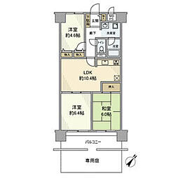 加古川グリーンシティD棟 1階