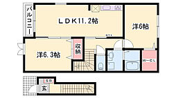 モンシェリー御立A 2階