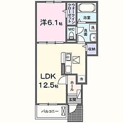 プロスペリテV A棟 1階/-