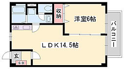 アメニティー白浜B 1階/-