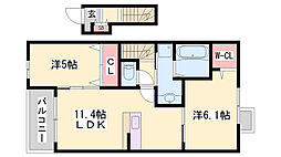 JR播但線 福崎駅 徒歩10分 2階/-