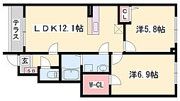 メゾンタカモトII番館 1階/-