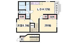 クレストヨコセキ 2階/-