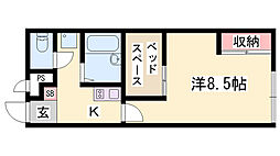 レオパレスチェディgroveII 2階/-